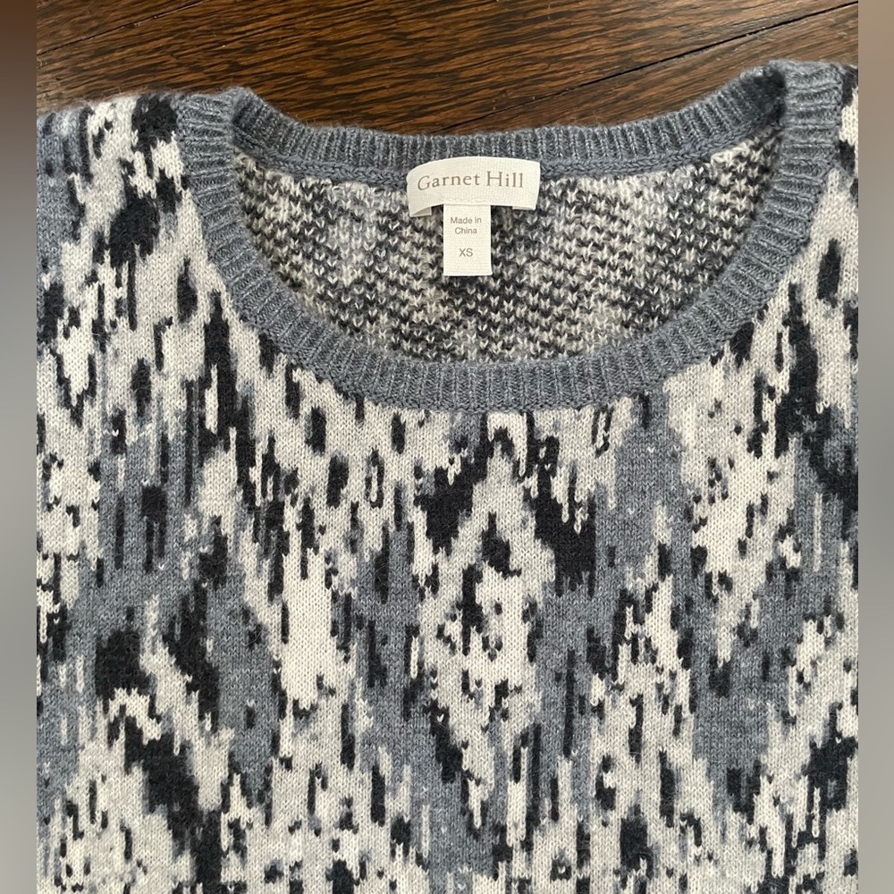 Garnet Hill 100% Cashmere Sweater XS